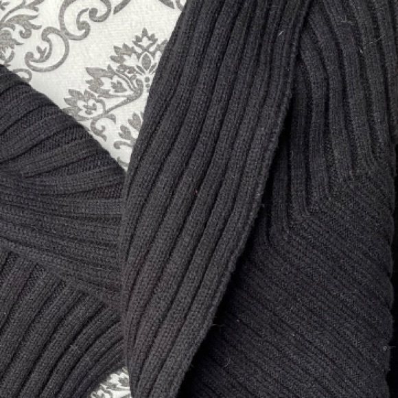 Alfani - Black cowl neck sweater, thick and warm, size L - Picture 3 of 12